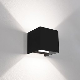 Venkovní nástěnné LED svítidlo up/down QUADRATO černá 20W 3000/4000/6500K IP65 - CENTURY Obrázek pro produkt Venkovní nástěnné LED svítidlo up/down QUADRATO černá 20W 3000/4000/6500K IP65 - CENTURY