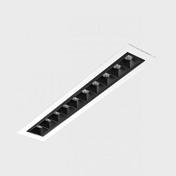 NSES TILT zapuštěné svítidlo s rámečkem bílá-černá 20 W 4000K PUSH - KOHL-Lighting Obrázek pro produkt NSES TILT zapuštěné svítidlo s rámečkem bílá-černá 20 W 4000K PUSH - KOHL-Lighting
