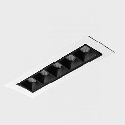NSES TILT zapuštěné svítidlo s rámečkem bílá-černá 10 W 3000K PUSH - KOHL-Lighting Obrázek pro produkt NSES TILT zapuštěné svítidlo s rámečkem bílá-černá 10 W 3000K PUSH - KOHL-Lighting