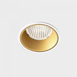 VERSUS zapuštěné svítidlo s rámečkem bílá-zlatá 10 W 3000K DALI - KOHL-Lighting Obrázek pro produkt VERSUS zapuštěné svítidlo s rámečkem bílá-zlatá 10 W 3000K DALI - KOHL-Lighting