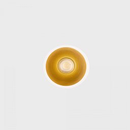 NOON zapuštěné svítidlo s rámečkem bílá-zlatá 7 W 2700K DALI - KOHL-Lighting Obrázek pro produkt NOON zapuštěné svítidlo s rámečkem bílá-zlatá 7 W 2700K DALI - KOHL-Lighting
