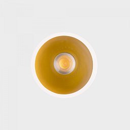 NOON zapuštěné svítidlo s rámečkem bílá-zlatá 7 W 3000K fázové stmívání - KOHL-Lighting Obrázek pro produkt NOON zapuštěné svítidlo s rámečkem bílá-zlatá 7 W 3000K fázové stmívání - KOHL-Lighting