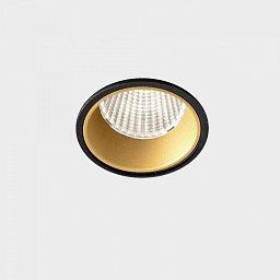 VERSUS zapuštěné svítidlo s rámečkem černá-zlatá 5 W 4000K fázové stmívání - KOHL-Lighting Obrázek pro produkt VERSUS zapuštěné svítidlo s rámečkem černá-zlatá 5 W 4000K fázové stmívání - KOHL-Lighting