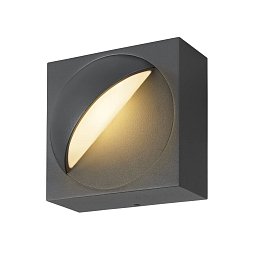 LID I nástěnné přisazené svítidlo, 2700/3000 K, 15 W, PHASE, 100°, antracit - BIG WHITE (SLV) Obrázek pro produkt LID I nástěnné přisazené svítidlo, 2700/3000 K, 15 W, PHASE, 100°, antracit - BIG WHITE (SLV)