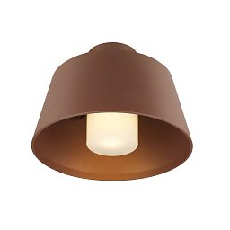 PHOTONI stropní přisazené svítidlo, kónické, 1x max. 13 W, E27, rezavá - BIG WHITE (SLV) Obrázek pro produkt PHOTONI stropní přisazené svítidlo, kónické, 1x max. 13 W, E27, rezavá - BIG WHITE (SLV)