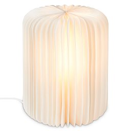 Stolní lampa papír 25 cm 1x E14 max. 6 W bílé - BRILONER Obrázek pro produkt Stolní lampa papír 25 cm 1x E14 max. 6 W bílé - BRILONER