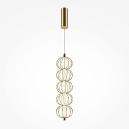Závěsné svítidlo Golden Cage 3000K 17W MOD216PL-L10G3K - MAYTONI Obrázek pro produkt Závěsné svítidlo Golden Cage 3000K 17W MOD216PL-L10G3K - MAYTONI