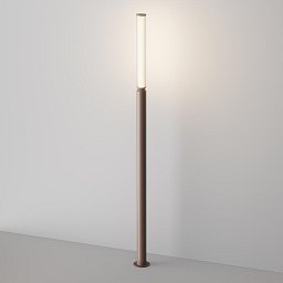 Venkovní sloupkové svítidlo Lit 3000K 20W teplá bílá 1500lm hnědá hliník/sklo IP65 - MAYTONI Obrázek pro produkt Venkovní sloupkové svítidlo Lit 3000K 20W teplá bílá 1500lm hnědá hliník/sklo IP65 - MAYTONI