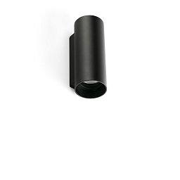 KOV 2L nástěnné svítidlo kulaté, černá 2700K 14°/14° - FARO Obrázek pro produkt KOV 2L nástěnné svítidlo kulaté, černá 2700K 14°/14° - FARO