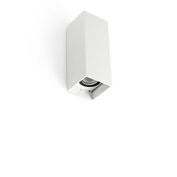 KOV 2L nástěnné svítidlo hranaté, bílá 2700K 34°/34° - FARO Obrázek pro produkt KOV 2L nástěnné svítidlo hranaté, bílá 2700K 34°/34° - FARO
