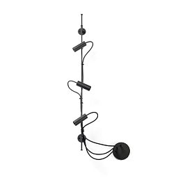 CLAP lineární nástěnné a stropní svítidlo, černá 3x6W 3000K 38st. - FARO Obrázek pro produkt CLAP lineární nástěnné a stropní svítidlo, černá 3x6W 3000K 38st. - FARO