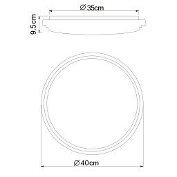 ALEY 48419-18 Stropní svítidlo - GLOBO Obrázek pro produkt ALEY 48419-18 Stropní svítidlo - GLOBO