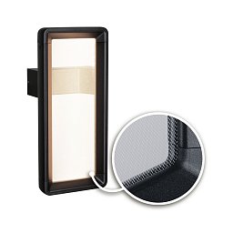 LED venkovní nástěnné svítidlo Reana pohybové čidlo HF senzor IP44 176x107mm 3000K 2x3W 230V antracit kov - PAULMANN Obrázek pro produkt LED venkovní nástěnné svítidlo Reana pohybové čidlo HF senzor IP44 176x107mm 3000K 2x3W 230V antracit kov - PAULMANN