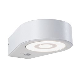 LED venkovní nástěnné svítidlo Silma pohybové čidlo IP44 65x186mm 3000K 5,5 / 1x0,7W 230V bílá hliník - PAULMANN Obrázek pro produkt LED venkovní nástěnné svítidlo Silma pohybové čidlo IP44 65x186mm 3000K 5,5 / 1x0,7W 230V bílá hliník - PAULMANN