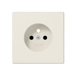 AKCE - Maska zásuvky 230V s clonkami slonová kost - JUNG Obrázek pro produkt AKCE - Maska zásuvky 230V s clonkami slonová kost - JUNG