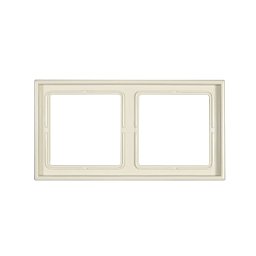 AKCE - 2násobný rámeček LS program krémově bílá LS982W - JUNG Obrázek pro produkt AKCE - 2násobný rámeček LS program krémově bílá LS982W - JUNG