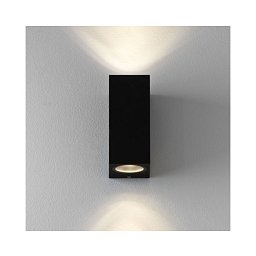 Venkovní nástěnné svítidlo Chios 150 černá 2x6W LED GU10 IP44 (STARÝ KÓD: AST 7128 ) - ASTRO Lighting Obrázek pro produkt Venkovní nástěnné svítidlo Chios 150 černá 2x6W LED GU10 IP44 (STARÝ KÓD: AST 7128 ) - ASTRO Lighting