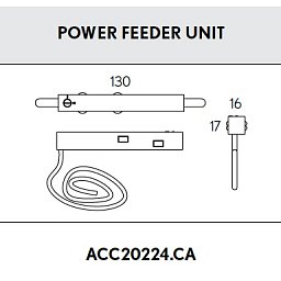 AKCE - Napájení POWER FEED ALARIK SLIM bílé - BPM Obrázek pro produkt AKCE - Napájení POWER FEED ALARIK SLIM bílé - BPM