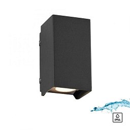 BLOCK LED venkovní nástěnné svítidlo antracit IP54 3000K - PAUL NEUHAUS Obrázek pro produkt BLOCK LED venkovní nástěnné svítidlo antracit IP54 3000K - PAUL NEUHAUS