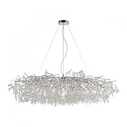 Závěsné svítidlo RICICLE chrom s křišťálovými přívěsky 150cm - PAUL NEUHAUS Obrázek pro produkt Závěsné svítidlo RICICLE chrom s křišťálovými přívěsky 150cm - PAUL NEUHAUS