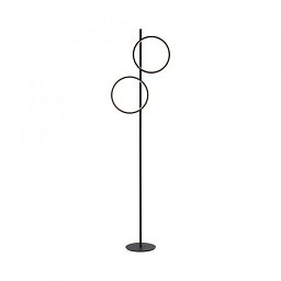 MINI RITUS LED stojací svítidlo černé jednoduchý design nožní vypínač teplá bílá 3000K - JUST LIGHT Obrázek pro produkt MINI RITUS LED stojací svítidlo černé jednoduchý design nožní vypínač teplá bílá 3000K - JUST LIGHT