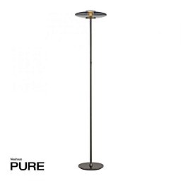 LED stojací svítidlo PURE Vitrum šedá kouřové sklo 2700K - PAUL NEUHAUS Obrázek pro produkt LED stojací svítidlo PURE Vitrum šedá kouřové sklo 2700K - PAUL NEUHAUS