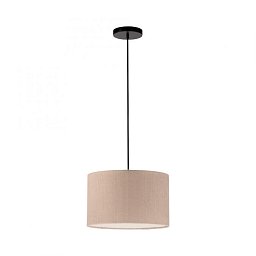 závěsné svítidlo GREEN béžová manšestrové stínidlo do jídelny a kuchyně - JUST LIGHT Obrázek pro produkt závěsné svítidlo GREEN béžová manšestrové stínidlo do jídelny a kuchyně - JUST LIGHT