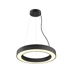 MEDO® RING 60 závěsné svítidlo, délka závěsu 300 cm, 3000/4000K, 110°, DALI, dotykové, černé - BIG WHITE (SLV) Obrázek pro produkt MEDO® RING 60 závěsné svítidlo, délka závěsu 300 cm, 3000/4000K, 110°, DALI, dotykové, černé - BIG WHITE (SLV)