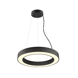 MEDO® RING 60 závěsné svítidlo, délka závěsu 300 cm, 3000/4000K, 110°, DALI, černá barva. - BIG WHITE (SLV) Obrázek pro produkt MEDO® RING 60 závěsné svítidlo, délka závěsu 300 cm, 3000/4000K, 110°, DALI, černá barva. - BIG WHITE (SLV)