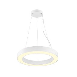MEDO® RING 60 závěsné svítidlo, délka závěsu 300 cm, 3000/4000K, 110°, DALI, dotykové, bílé - BIG WHITE (SLV) Obrázek pro produkt MEDO® RING 60 závěsné svítidlo, délka závěsu 300 cm, 3000/4000K, 110°, DALI, dotykové, bílé - BIG WHITE (SLV)