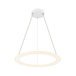 ONE FLAT PD single, závěsná lampa, 180cm, 2700/3000K, PHASE, bílá - BIG WHITE (SLV) Obrázek pro produkt ONE FLAT PD single, závěsná lampa, 180cm, 2700/3000K, PHASE, bílá - BIG WHITE (SLV)