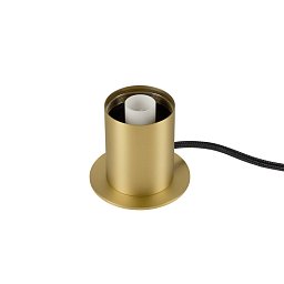 VARYT Stolní lampa, kulatá, 1x max. 6W, E14, mosazné - BIG WHITE (SLV) Obrázek pro produkt VARYT Stolní lampa, kulatá, 1x max. 6W, E14, mosazné - BIG WHITE (SLV)