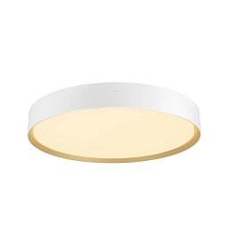 DECONA nástěnný a stropní svítidlo, kulaté, 2700/3000K, 23W, PHASE, bílé / zlaté - BIG WHITE (SLV) Obrázek pro produkt DECONA nástěnný a stropní svítidlo, kulaté, 2700/3000K, 23W, PHASE, bílé / zlaté - BIG WHITE (SLV)