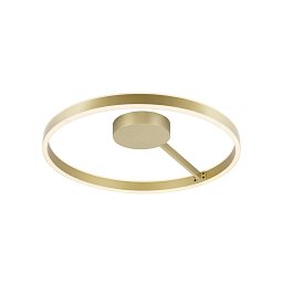 ONE nástěnné a stropní svítidlo, kulaté, 2700/3000K, 23W, DALI, Dotykové ovládání, 130°, mosazné - BIG WHITE (SLV) Obrázek pro produkt ONE nástěnné a stropní svítidlo, kulaté, 2700/3000K, 23W, DALI, Dotykové ovládání, 130°, mosazné - BIG WHITE (SLV)