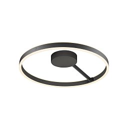 ONE nástěnné a stropní svítidlo, kulaté, 2700/3000K, 23W, DALI, Dotykové ovládání, 130°, černé - BIG WHITE (SLV) Obrázek pro produkt ONE nástěnné a stropní svítidlo, kulaté, 2700/3000K, 23W, DALI, Dotykové ovládání, 130°, černé - BIG WHITE (SLV)