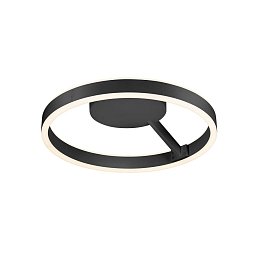 ONE nástěnné a stropní svítidlo, kulaté, 2700/3000K, 14W, DALI, Dotykové ovládání, 130°, černé - BIG WHITE (SLV) Obrázek pro produkt ONE nástěnné a stropní svítidlo, kulaté, 2700/3000K, 14W, DALI, Dotykové ovládání, 130°, černé - BIG WHITE (SLV)