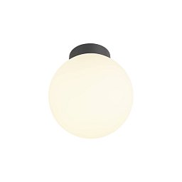 SUN 20 nástěnné svítidlo, kulaté, 1x max. 60W, E27, černé - BIG WHITE (SLV) Obrázek pro produkt SUN 20 nástěnné svítidlo, kulaté, 1x max. 60W, E27, černé - BIG WHITE (SLV)