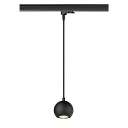 LIGHT EYE® 90 3~ závěsné svítidlo, GU10, délka závěsu 150cm, 1x max. 6W, matně černé - BIG WHITE (SLV) Obrázek pro produkt LIGHT EYE® 90 3~ závěsné svítidlo, GU10, délka závěsu 150cm, 1x max. 6W, matně černé - BIG WHITE (SLV)