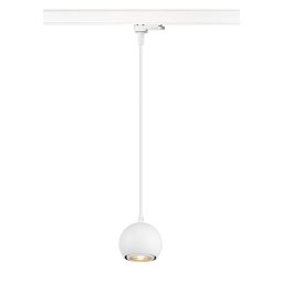 LIGHT EYE® 90 3~ závěsné svítidlo, GU10, délka závěsu 150cm, 1x max. 6W, matně bílá - BIG WHITE (SLV) Obrázek pro produkt LIGHT EYE® 90 3~ závěsné svítidlo, GU10, délka závěsu 150cm, 1x max. 6W, matně bílá - BIG WHITE (SLV)