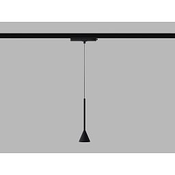 LED2 Lištové svítidlo TRACK KONO, B DALI/PUSH DIM 6W 4000K UGR černá - LED2 Lighting Obrázek pro produkt LED2 Lištové svítidlo TRACK KONO, B DALI/PUSH DIM 6W 4000K UGR černá - LED2 Lighting