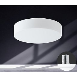 Stropní zapuštěné svítidlo ELSA V2 LED-1L14E500BTV13/025 2700K CRI90 13 44IP - OSMONT Obrázek pro produkt Stropní zapuštěné svítidlo ELSA V2 LED-1L14E500BTV13/025 2700K CRI90 13 44IP - OSMONT