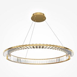 Závěsné svítidlo Krone 3000K 45W teplá bílá 2925lm mosaz kov - MAYTONI Obrázek pro produkt Závěsné svítidlo Krone 3000K 45W teplá bílá 2925lm mosaz kov - MAYTONI