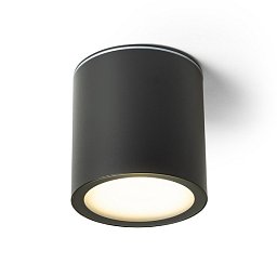 DUNE ES111 stropní černá 230V GU10 9W IP65 - RED - DESIGN RENDL Obrázek pro produkt DUNE ES111 stropní černá 230V GU10 9W IP65 - RED - DESIGN RENDL