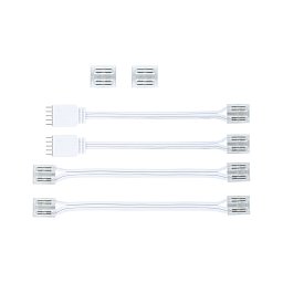 MaxLED spojka sada Full-Line COB měnitelná bílá bílá/čirá - PAULMANN Obrázek pro produkt MaxLED spojka sada Full-Line COB měnitelná bílá bílá/čirá - PAULMANN