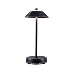 Mobilní stolní lampa Pellini CCT 2W černá/černá mat - PAULMANN Obrázek pro produkt Mobilní stolní lampa Pellini CCT 2W černá/černá mat - PAULMANN