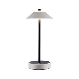 Mobilní stolní lampa Pellini CCT 2W béžová/černá mat - PAULMANN Obrázek pro produkt Mobilní stolní lampa Pellini CCT 2W béžová/černá mat - PAULMANN