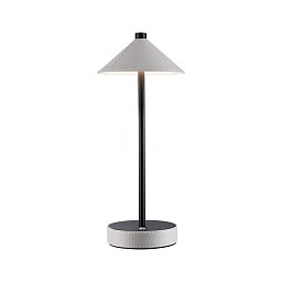Mobilní stolní lampa Pellini CCT 2W černá mat/béžová - PAULMANN Obrázek pro produkt Mobilní stolní lampa Pellini CCT 2W černá mat/béžová - PAULMANN