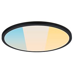 LED Panel Atria Shine IP44 kruhové 398mm 20,8W CCT černá - PAULMANN Obrázek pro produkt LED Panel Atria Shine IP44 kruhové 398mm 20,8W CCT černá - PAULMANN
