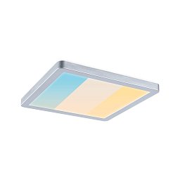 LED Panel Atria Shine IP44 hranaté 190x190mm 8W 3000 - 6500K matný chrom - PAULMANN Obrázek pro produkt LED Panel Atria Shine IP44 hranaté 190x190mm 8W 3000 - 6500K matný chrom - PAULMANN