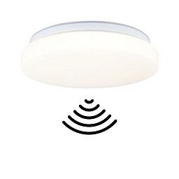 LED stropní svítidlo Luiana soumrakové a pohybové čidlo (HF) IP44 3000 - 5700K 230V 16,5W bílá - PAULMANN Obrázek pro produkt LED stropní svítidlo Luiana soumrakové a pohybové čidlo (HF) IP44 3000 - 5700K 230V 16,5W bílá - PAULMANN